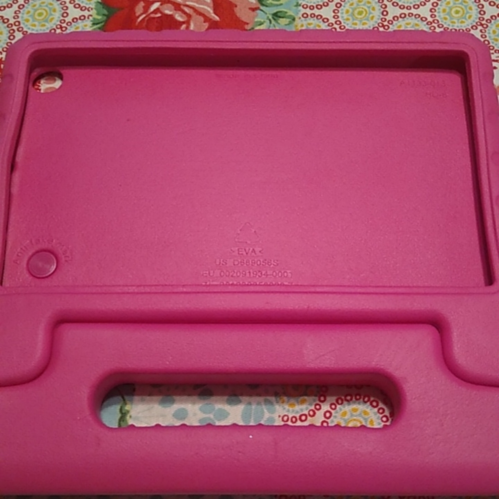 Pink Eva Tablet Case with handle